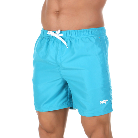 Мужские пляжные шорты бирюзовые TROPICANA