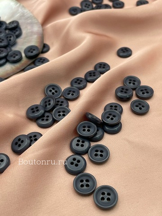 Пуговицы на прокол темно-синий с серым