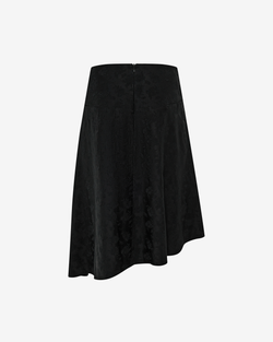 Асимметричная юбка миди из вискозы