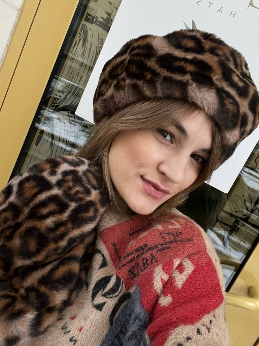 Варежки экомех норка бенгал