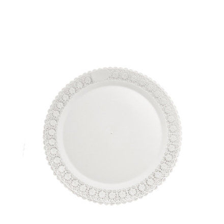 Поднос 38 см пластик.кругл.