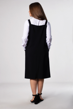 Сарафан женский 4104зп, черный #70Ч084104зп