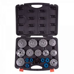 AFFIX (AF10340019C) Набор съемников масляных фильтров, 19 предметов, кейс
