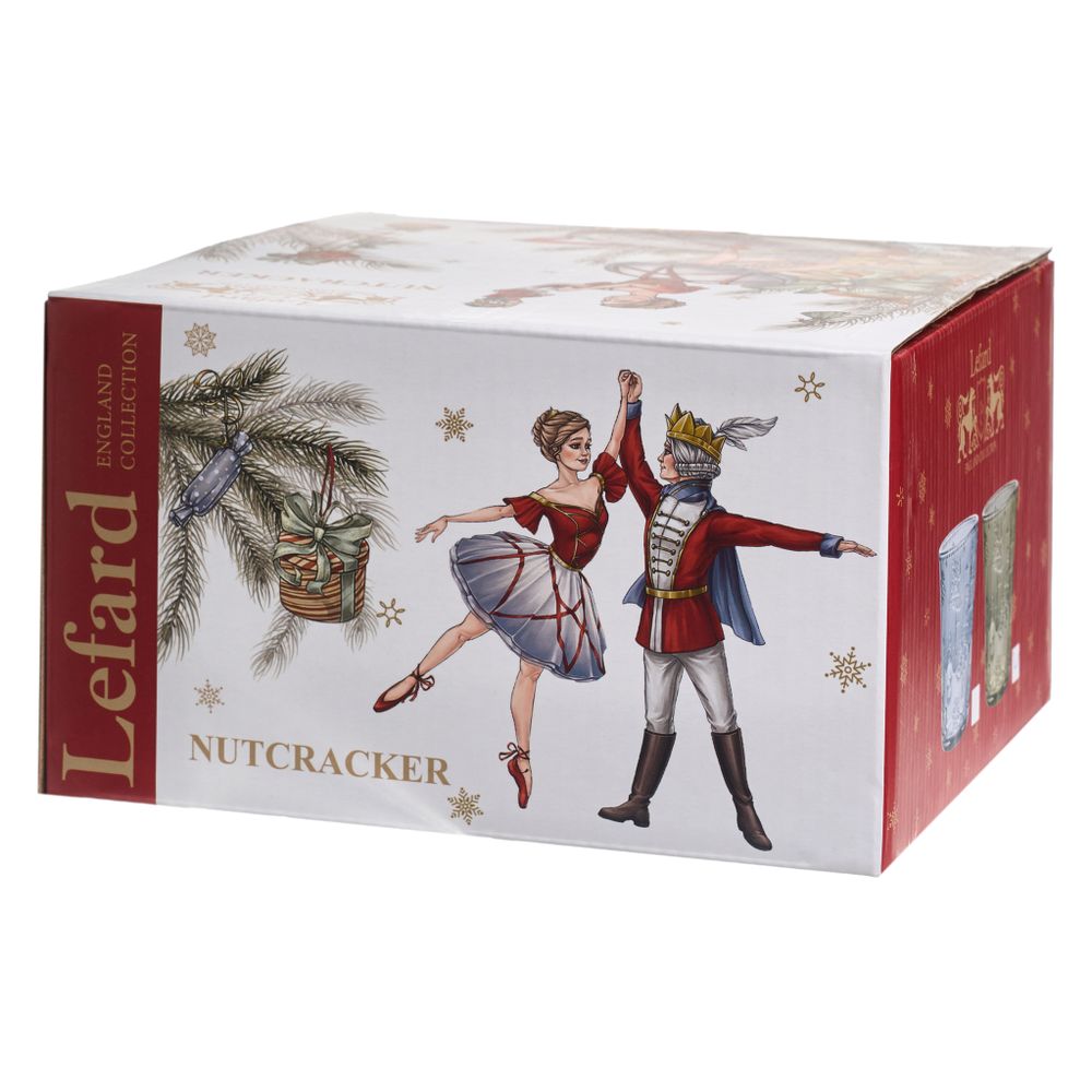 НАБОР СТАКАНОВ "ЩЕЛКУНЧИК" GREEN, 4 ШТ/280 МЛ