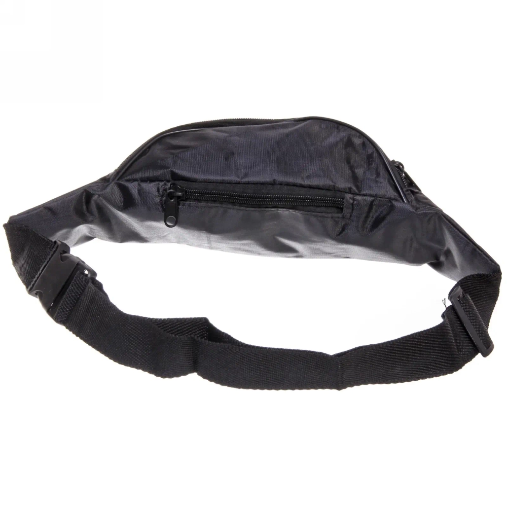 Сумка на пояс «Ultramarine - Sports Style», цвет черный, 3 кармана, 36*10*8см