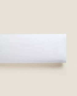 ZARA HOME (200 НИТЕЙ) НАВОЛОЧКА ИЗ ПЕРКАЛЯ, БЕЛЫЙ
