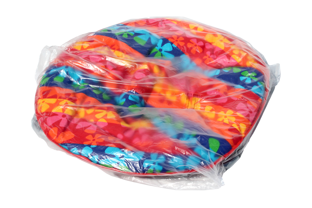 Кресло складное Рио арт.WR1405 (1 шт в упаковке (каркас серый, ткань разноцв.))