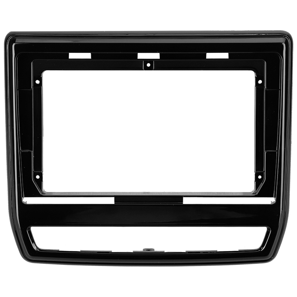 Комплект рамки с разъёмами 9" Mitsubishi RVR, ASX 2020-2022 Штатный экран, РФ/Япония квадратная ТИП2 (B) - Car-Smart 7264R9-2