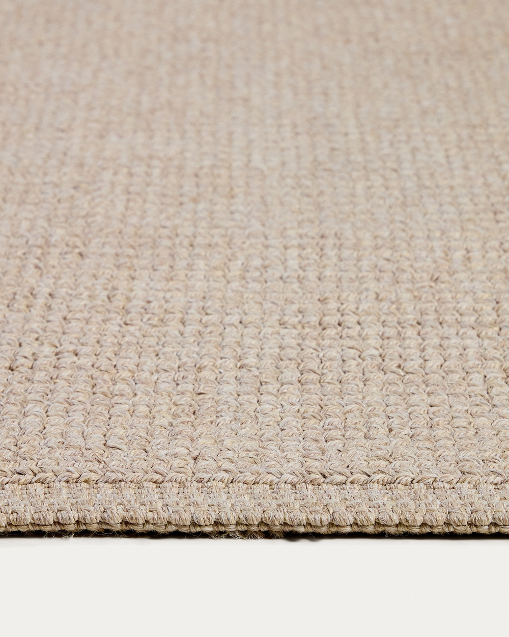 Ковер Turiane из синтетического волокна цвета экрю, 200 x 300 см