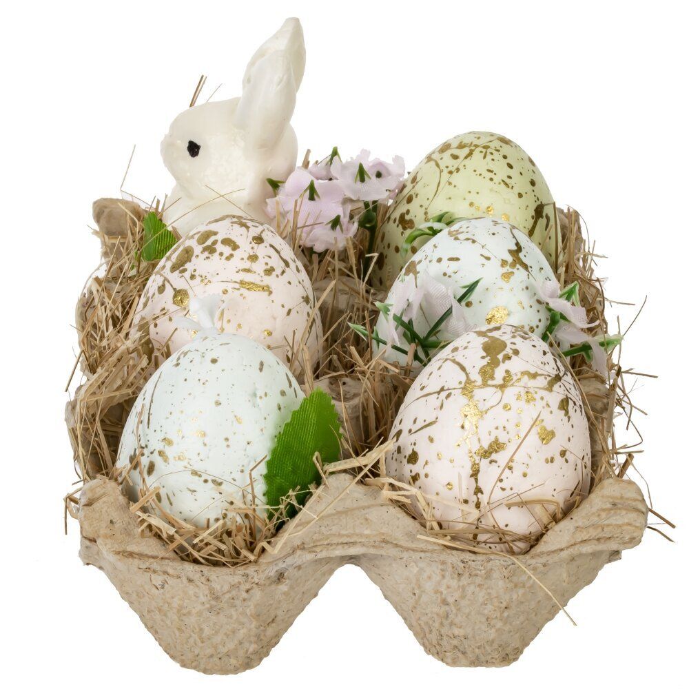 GAEM Изделие декоративное "Пасхальная композиция", L14,5 W10 H9,5 см