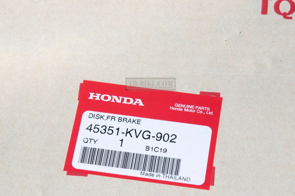 45351-KVG-901, 45351-KVG-902. DISK, FR. BRAKE (SUNSTAR),  (NHK PRECISION).
