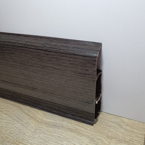 ПЛИНТУС "Идеал-Д85" Каштан 85*23мм 2,2м