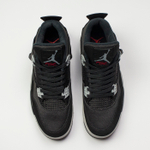 Кроссовки Nike Air Jordan 4 Black Canvas Qual.