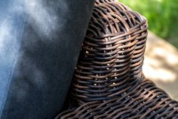 "Капри" трансформирующаяся лаунж-зона из искусственного ротанга, цвет коричневый