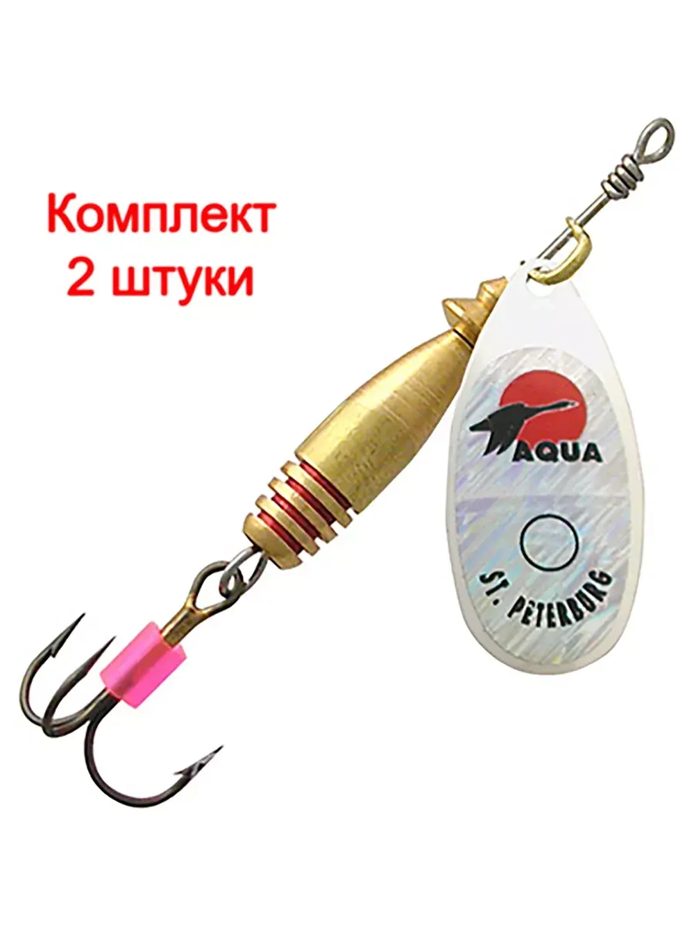 Блесна вертушка COLAN 14,0g, лепесток № 4, цвет CL-04