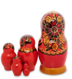 Народные промыслы МР-43/48-A Матрешка-музыкальная 5м «Василина»