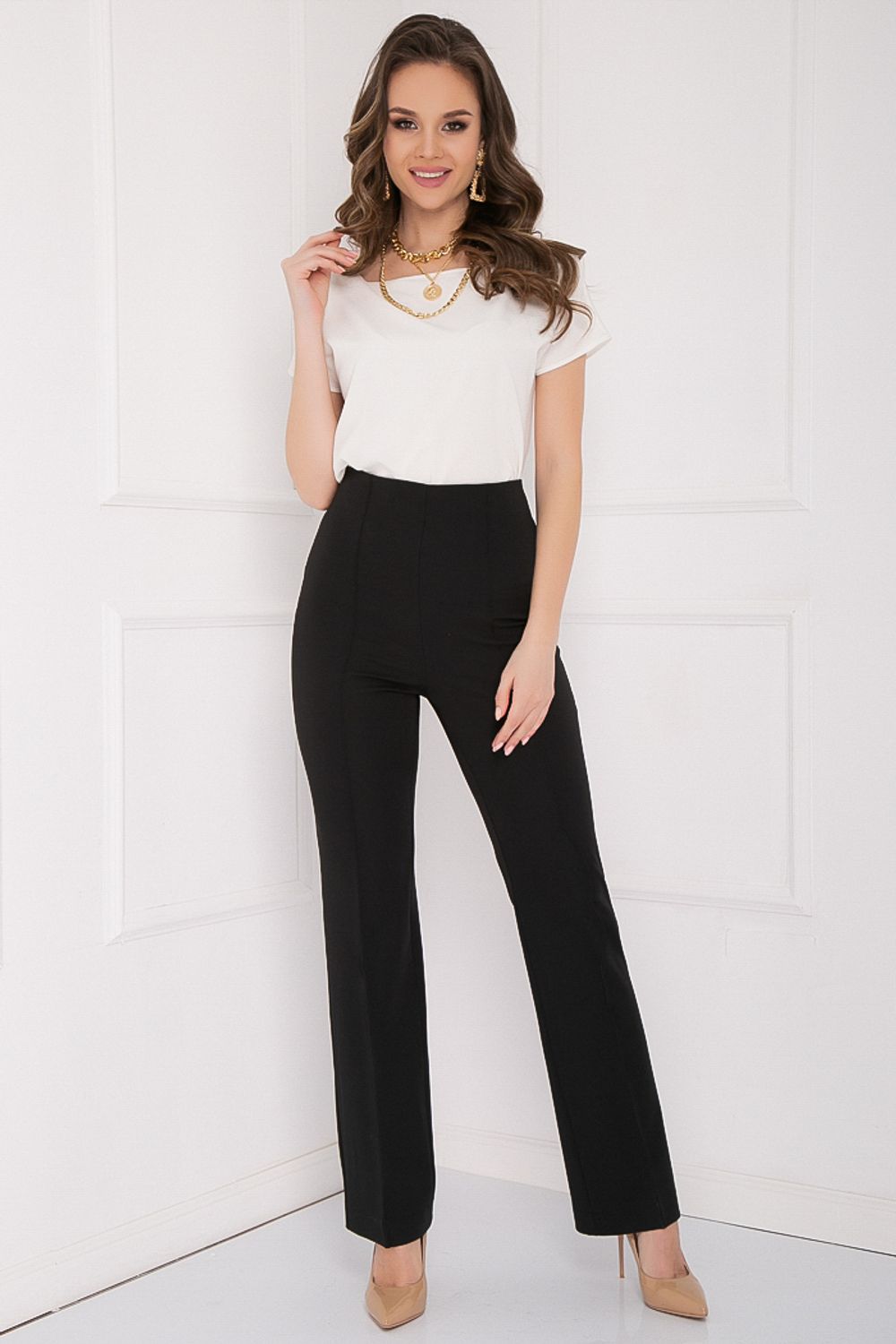 БРЮКИ БРУНИКО (БЛЭК) Bellovera (Акция)