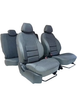 Чехлы в машину Hyundai Getz (2002-2005), сплошная спинка
