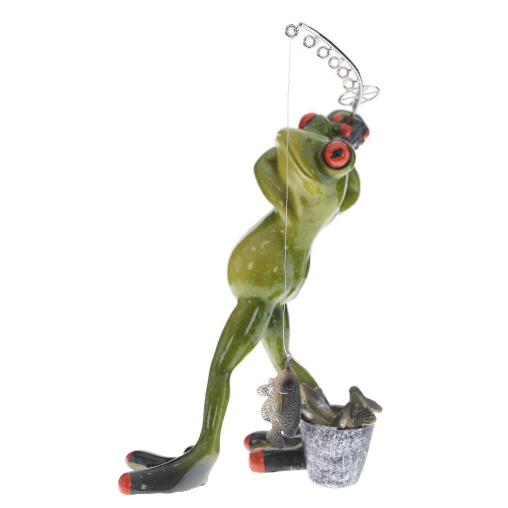 GAEM Фигурка декоративная "Лягушка", L13 W10 H20 см