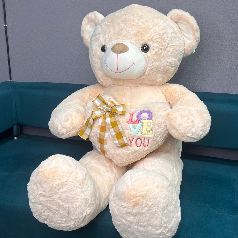 Мишка бежевый