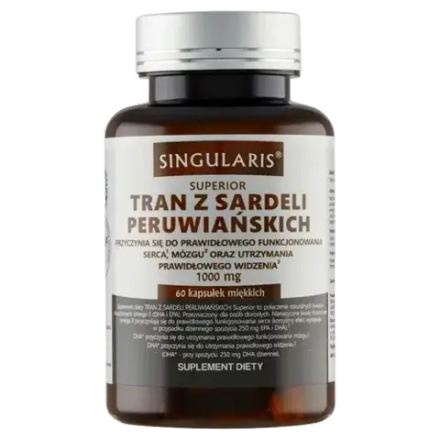 Масло перуанского анчоуса Singularis Superior - 60 капсул