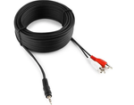 Кабель AUX Jack 3.5мм х 2RCA 5.0 м.Сигнал (1123)