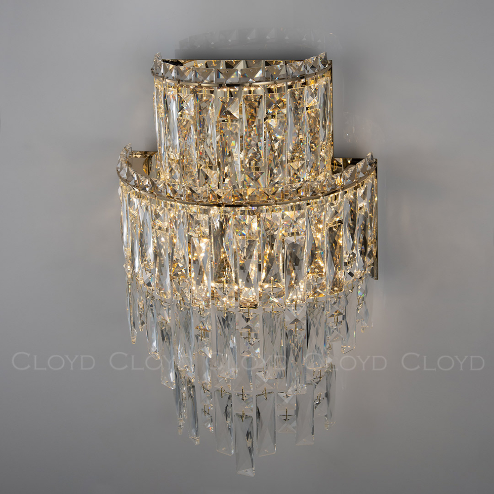 Бра Cloyd ANTREA-A W2 / выс. 48 см - золото (арт.20355)