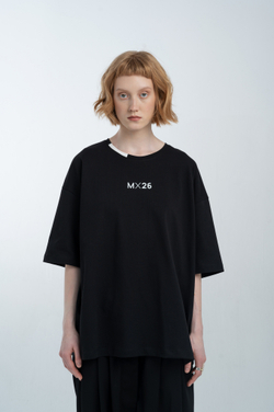 Футболка oversize из плотного трикотажа