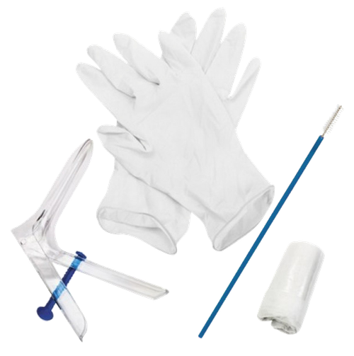 Набор гинекологический смотровой, "Юнисет" с зеркалом по Куско тип D1 размер M, зонд тип D1 цитощетка