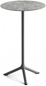 Стол ламинированный барный Scab Design Tripe, антрацит, зернистый