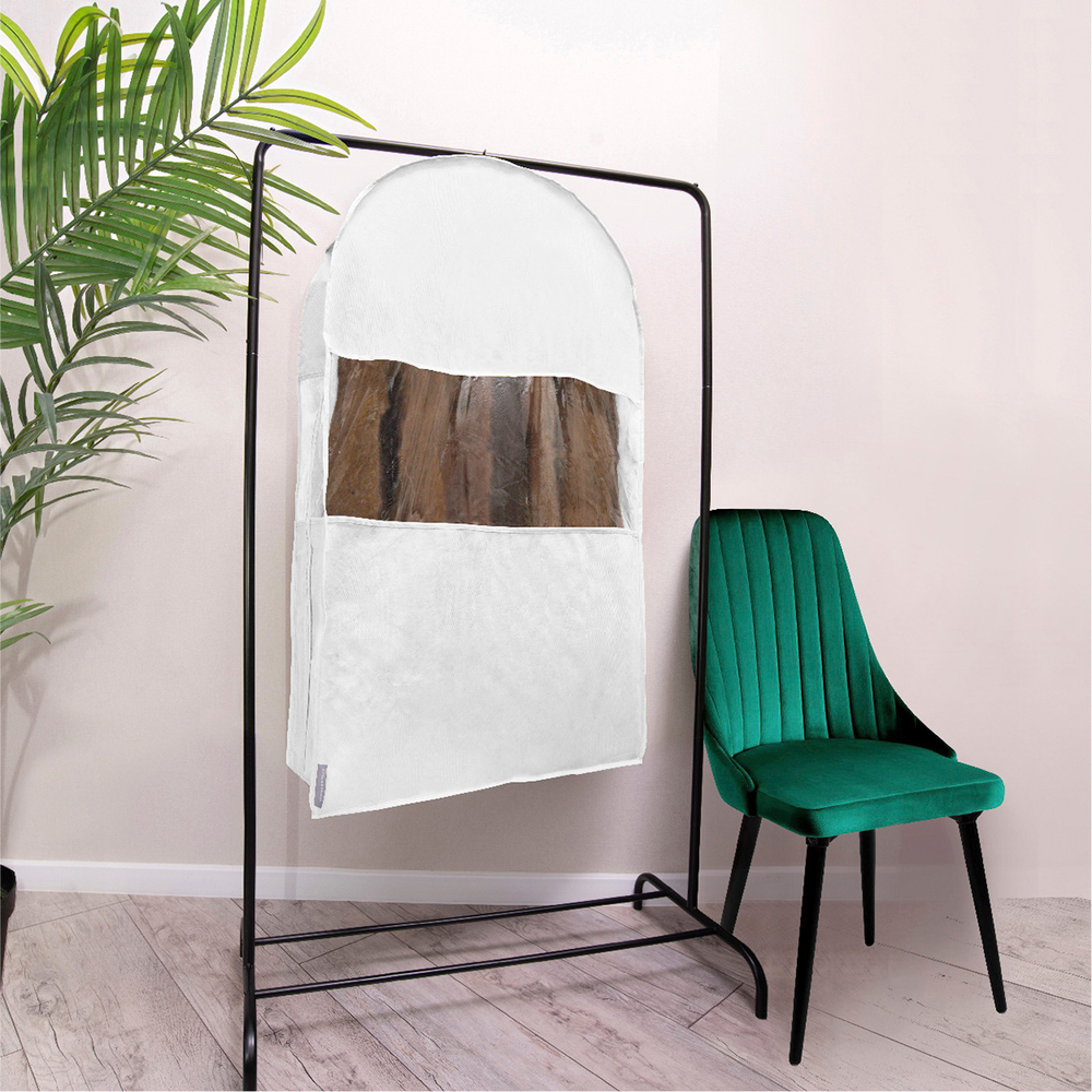 Чехол для шуб 100х60х18. Антимолевый