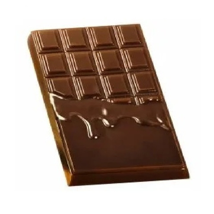 Форма пластиковая "Плитка шоколада с подтеками"