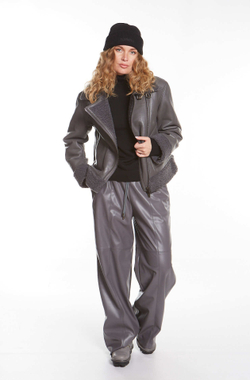 СВИТЕР С ВОРОТНИКОМ-СТОЙКОЙ