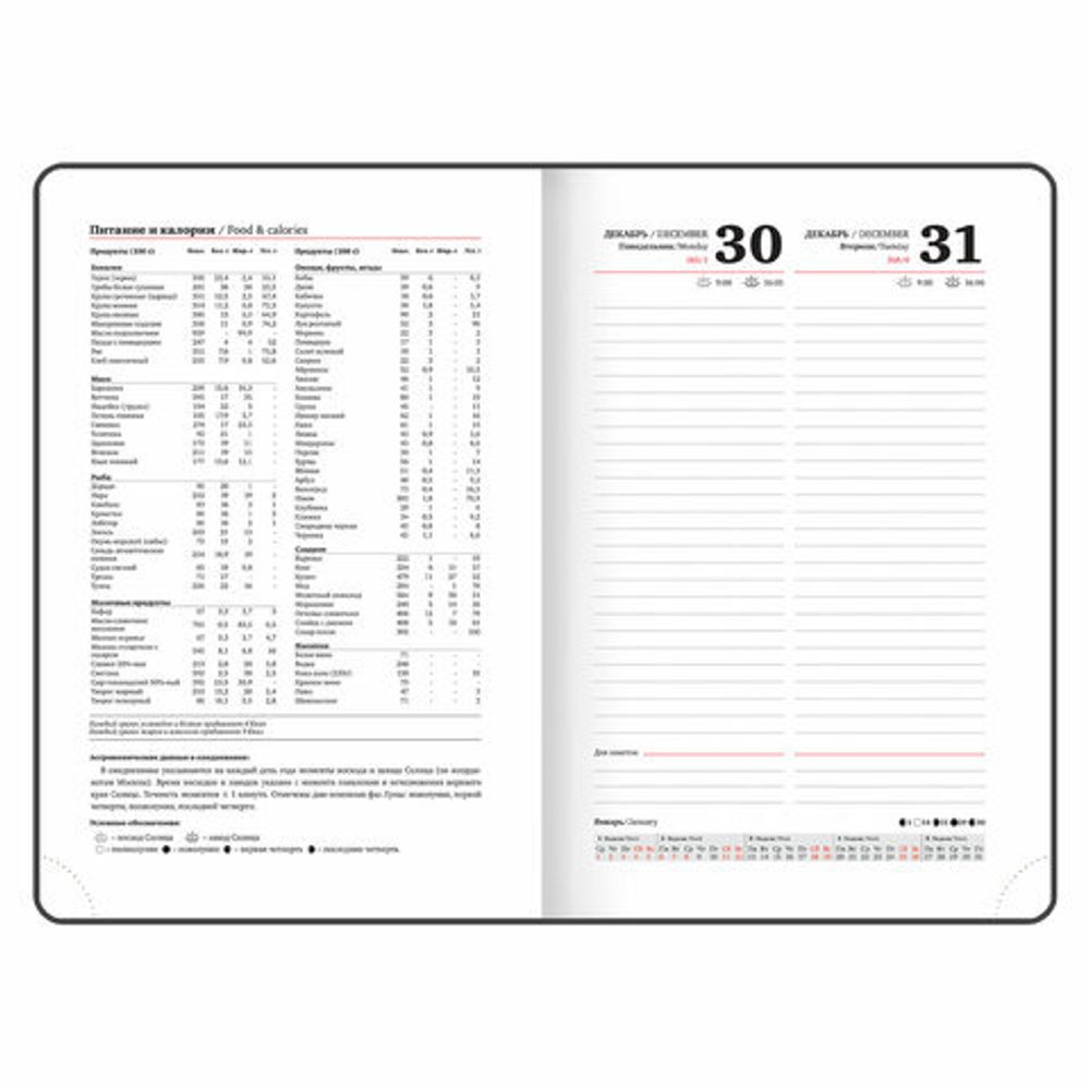 Ежедневник датированный 2025, А5, 138x213 мм, BRAUBERG "Favorite", под кожу, темно-синий, 115761