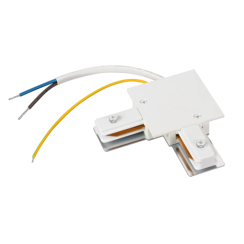 Коннектор угловой с питанием LGD-2TR-CON-L-F-POWER-WH (C) (Arlight, IP20 Пластик, 3 года) 040227