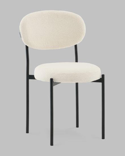 Стул Бриф DD букле молочный