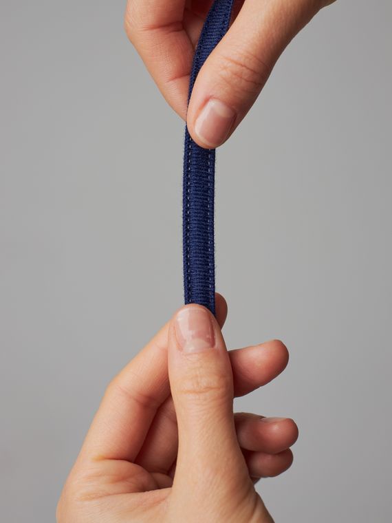 061 Туннельная лента двухшовная 10 мм, темно-синий 061