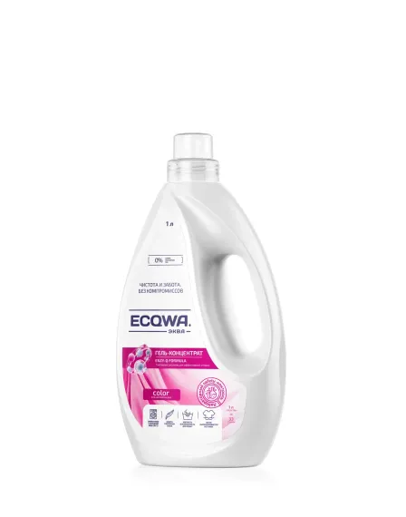 ЭКВА Гель-концентрат ECQWA для стирки color 1л