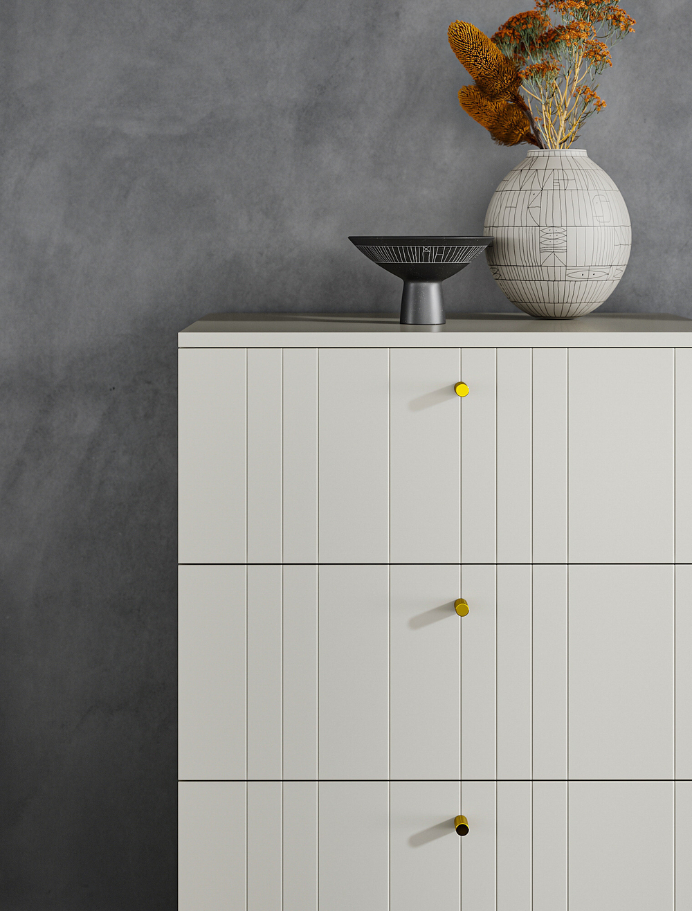 Высокий комод ML050