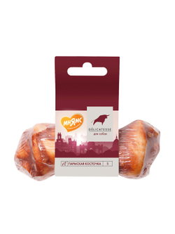 Лакомство Мнямс Деликатес Пармская косточка для собак размер S 35 г