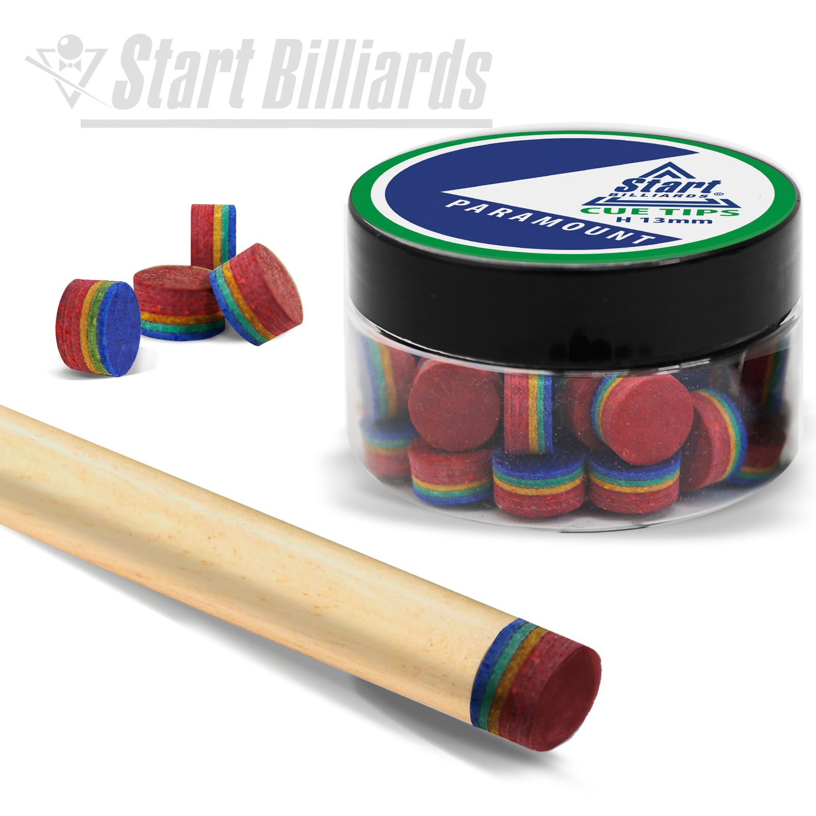 Наклейка Startbilliards Cue Tips Paramount 13 мм H (1 шт) фото №4