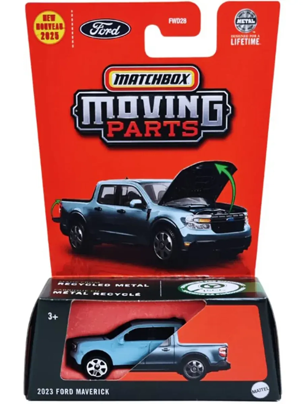Машинка Хот Вилс Matchbox 2023 Ford Maverick FWD28 JBW65