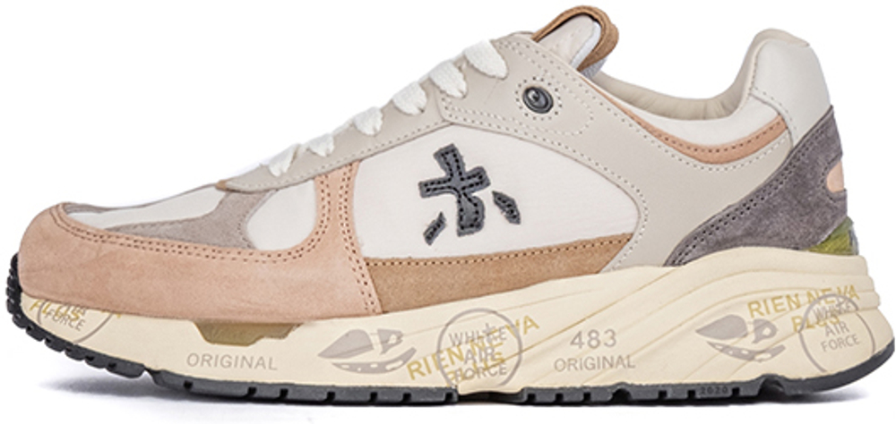 Premiata Mase 5934 Серые с бежевым женские