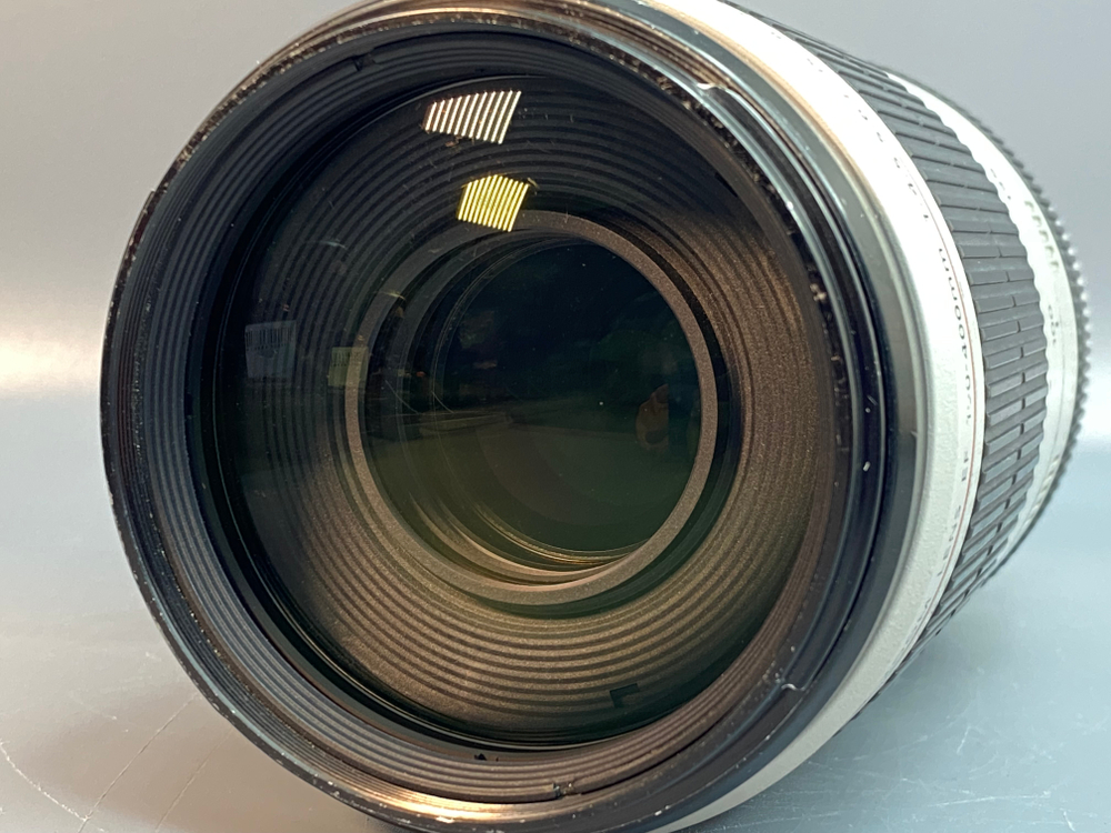 Canon 100-400mm IS II USM царапины на передней линзе