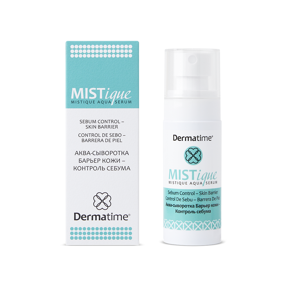 DERMATIME Mistique Aqua-Serum Sebum Control – Skin Barrie (Dermatime) – Аква-сыворотка барьер кожи – Контроль себума (50 мл)