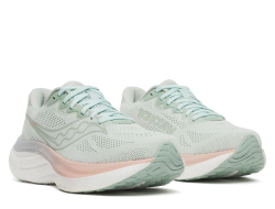 Женские кроссовки для бега Saucony Ride 19 W Зелёно-оранжевые