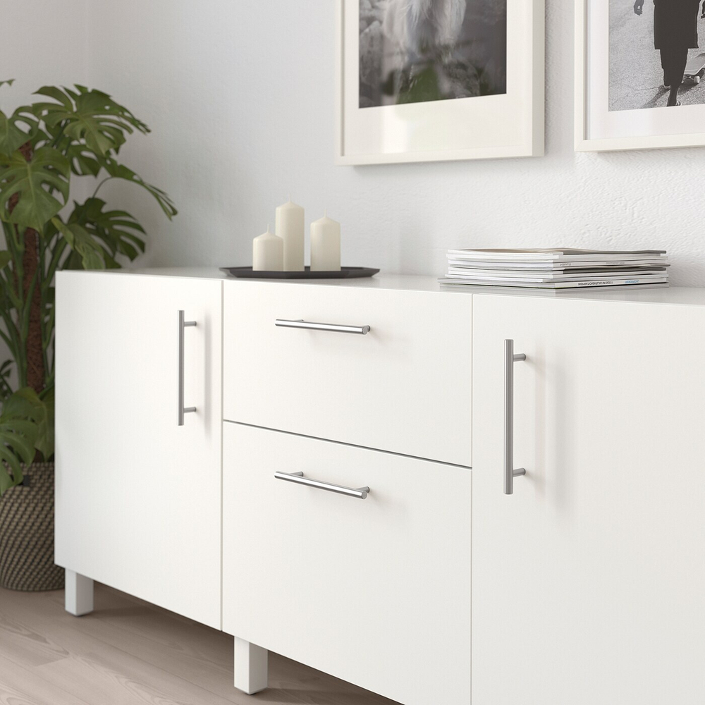 IKEA KALLRÖR  (ИКЕА КАЛЛРÖР)  -  Ручка, нержавеющая сталь, 213 мм