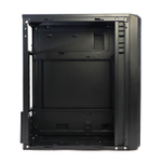 Корпус TESLA 1703BM, Без БП, mATX, чёрный, 2xUSB2 (TSL-1703-BM)