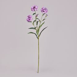 ЦВЕТОК ИСКУССТВЕННЫЙ "ВАСИЛЕК" ВЫСОТА=64СМ. (МАЛ=24 ШТ/КОР=96ШТ.)