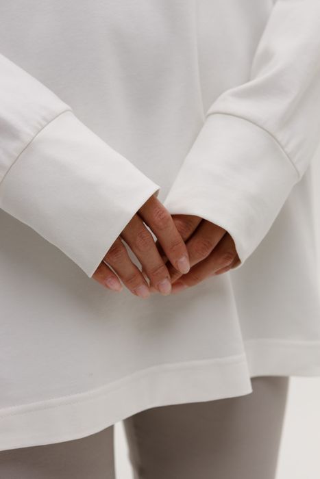 ЛОНГСЛИВ ПАТИ МОЛОЧНЫЙ С ДЫМЧАТОЙ ОТДЕЛКОЙ